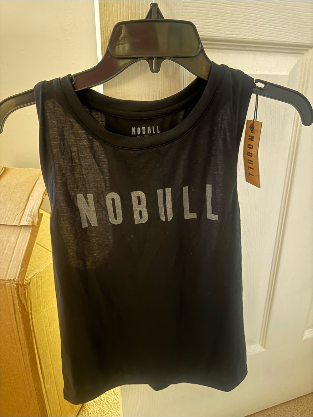 NOBULL Black Logo Tank Top